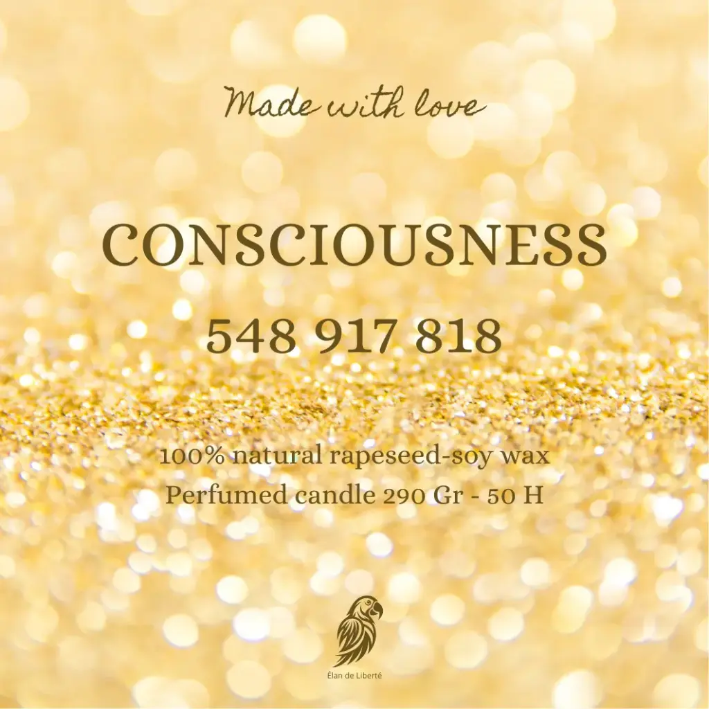 Consciousness scented candle