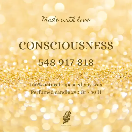 Consciousness scented candle